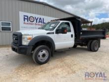 2015 Ford F-450 Dump Bed Pickup Truck