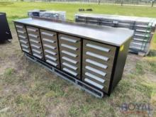 2024 Chery Industrial 10FT 30 Drawers Stainless Steel Workbench