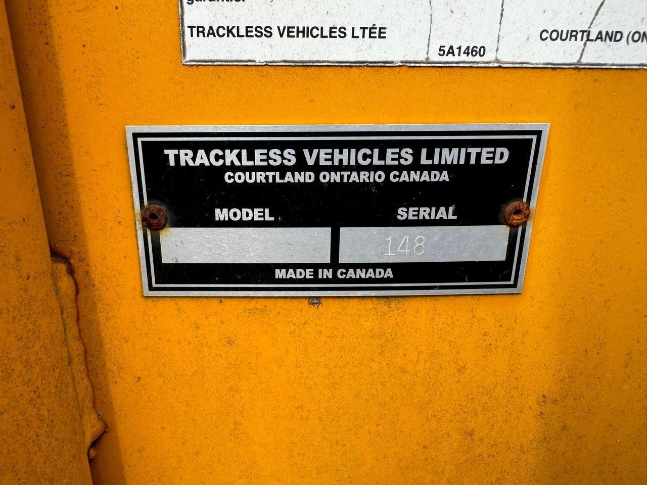 Trackless Vehicles Limited MT5TD w/ Snow Plow, Snow Blower and Sweeper Attatchments