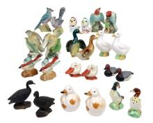 Salt & Pepper Shakers (12 Sets) Bird, Souvenir Of Mexico, In, Victoria Cera