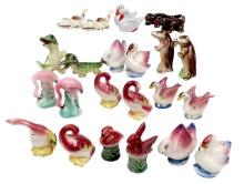 Salt & Pepper Shakers (12 Sets) Bird/animal, Souvenir Of Florida Alligator,