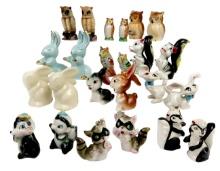 Salt & Pepper Shakers (12 Sets) Animal, Souvenir Of Tallahassee Owl, Victor