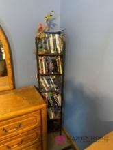 shelf with DVDs B3