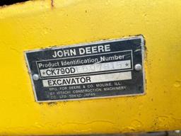 Deere CK790D excavator