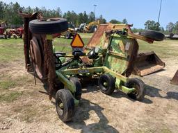 Schulte 15’ bat wing rotary mower