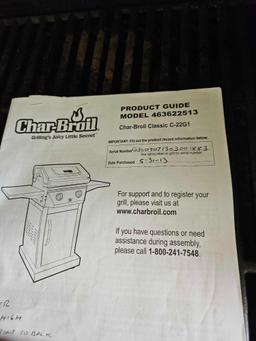 propane char broil grill with tank and accessories