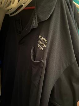 men's size 12 Shoes and work shirts B3 closet