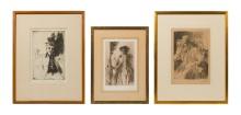 Anders Zorn (Swedish, 1860-1920) Etching Assortment