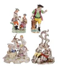 European Porcelain Figurine Assortment