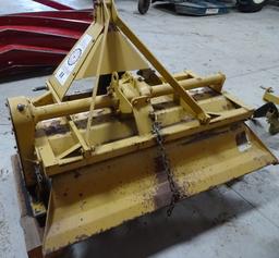 KING KUTTER II MODEL TG-48" 3PT TILLER, GOOD CONDITION