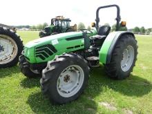 Deutz-Fahr Agrolux 70 MFWD Tractor, s/n D10P704AVT1764: Lift Arms, Drawbar,