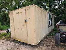 Metal Container w/ A/C and Beds