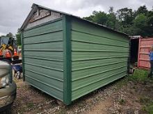 Green Storage Shed