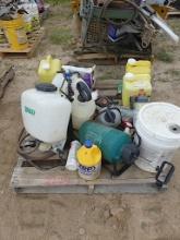 Spray Pumps (3), Misc Items