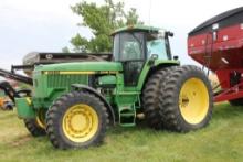 1993 John Deere 4960, 2nd Owner, 3637 Actual Hours, MFWD, 15spd Power Shift, Clean Cab With Newer Ca