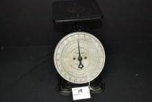Vintage Sterling Kitchen Scale; Simmons Hardware