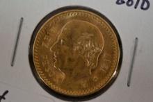 1917 Mexican Ten Peso .900 Gold Piece; MS