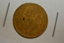 1920 Mexican Five Peso .900 Gold Piece; MS