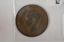 1938 Australian Half Penny; VG