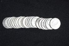Group of 20 - Washington Silver Quarters