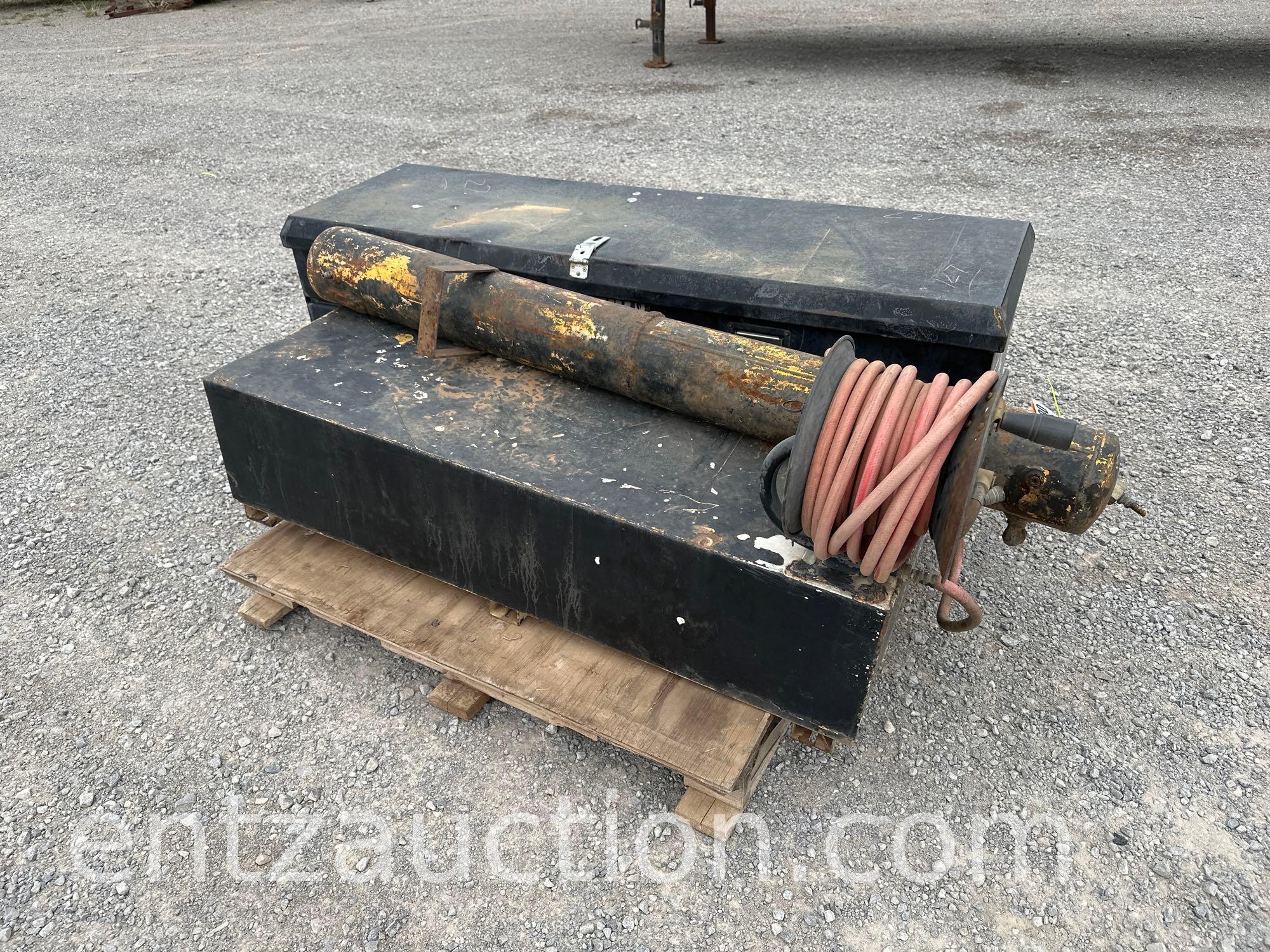 PALLET OF TOOLBOXES - CHEST TYPE TOOL BOX,