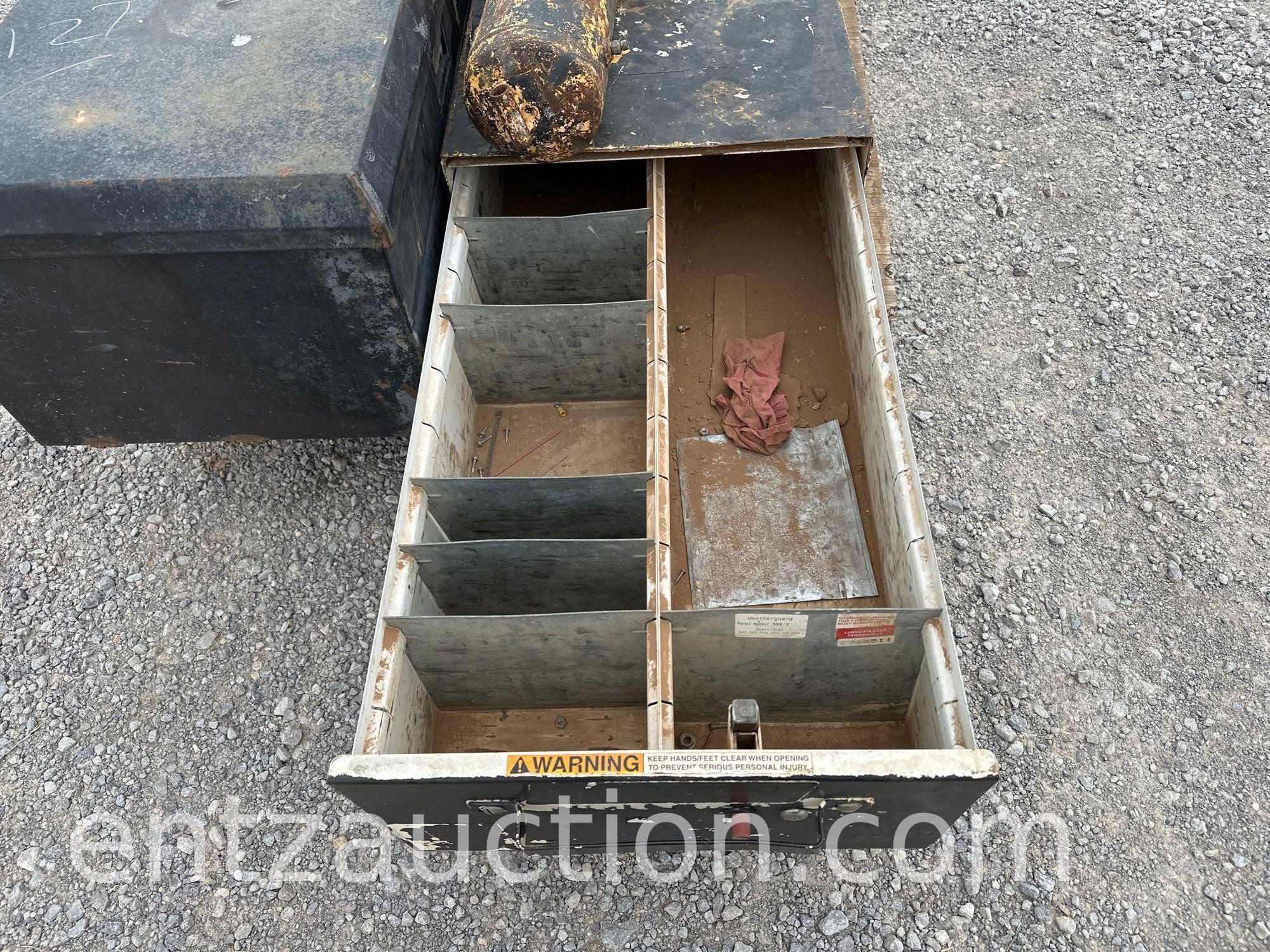 PALLET OF TOOLBOXES - CHEST TYPE TOOL BOX,
