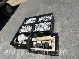 LARGE LOT OF PVC FITTINGS 1/2" - 2"