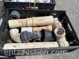 LARGE LOT OF PVC FITTINGS 1/2" - 2"