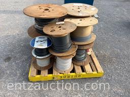 LOT OF 15 SPOOLS OF ELECTRIC WIRE