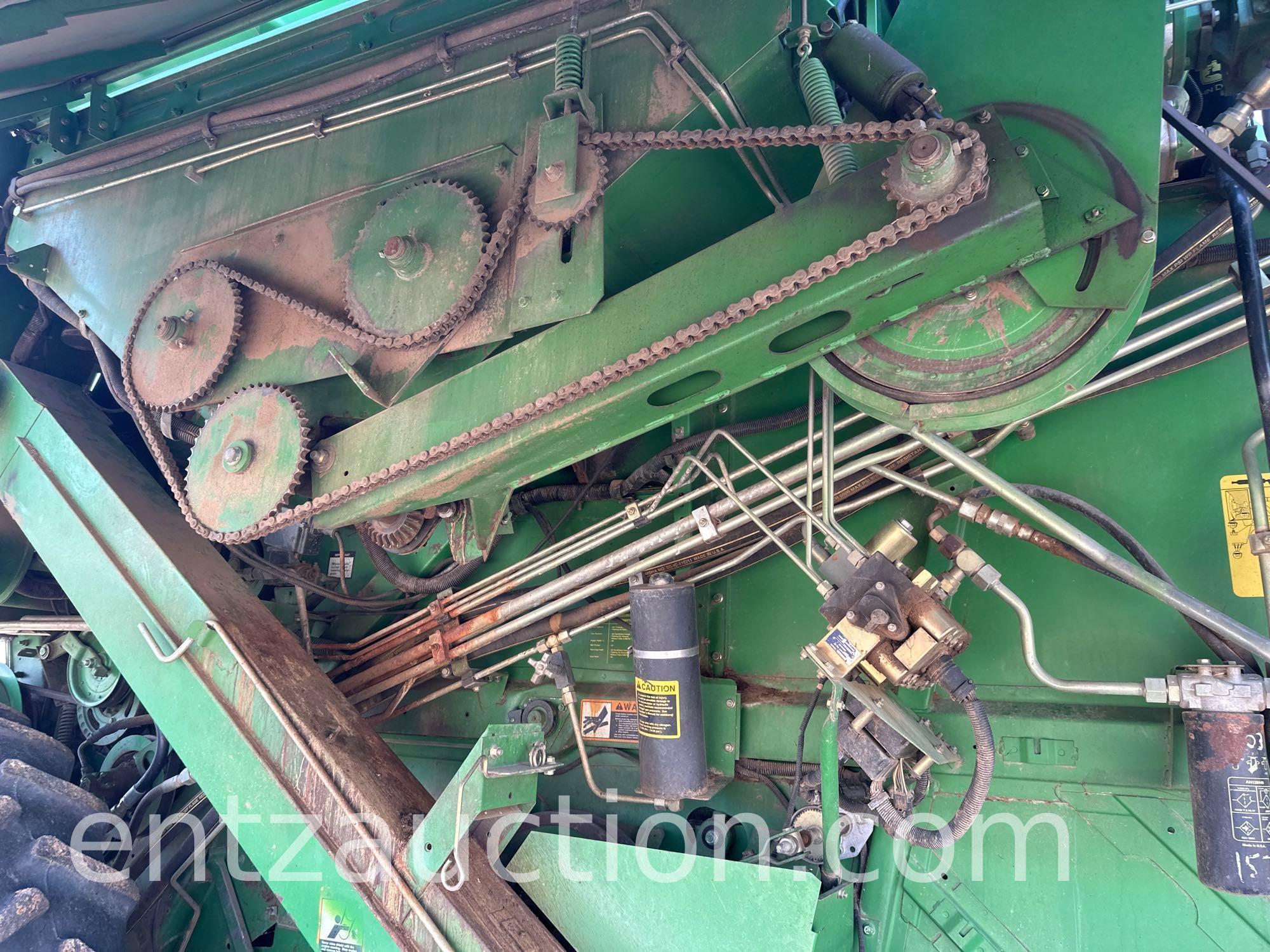 1995 JD 9600 COMBINE, DIESEL, 18.4R38 DUALS,