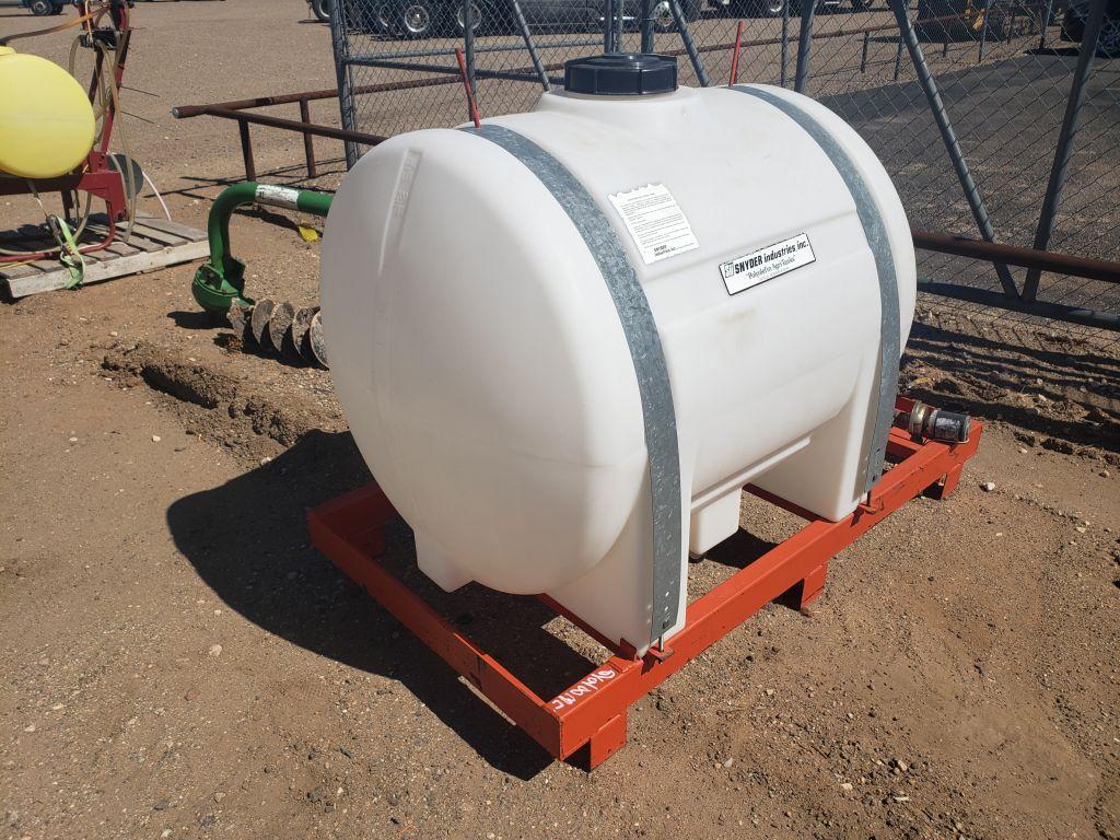 Snyder Plastic Tank on Skid