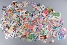 WORLD U.S. STAMP LOT CANCELLED TO MINT NON HINGED