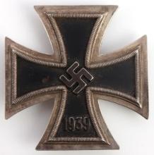 WWII GERMAN REICH IRON CROSS 1ST CLASS SCREWBACK