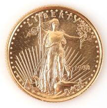 1998 1/10TH OZ GOLD AMERICAN EAGLE COIN