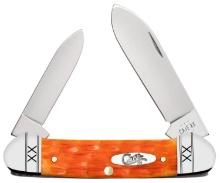 CASE POCKET KNIFE CAYENNE BONE CANOE 35818