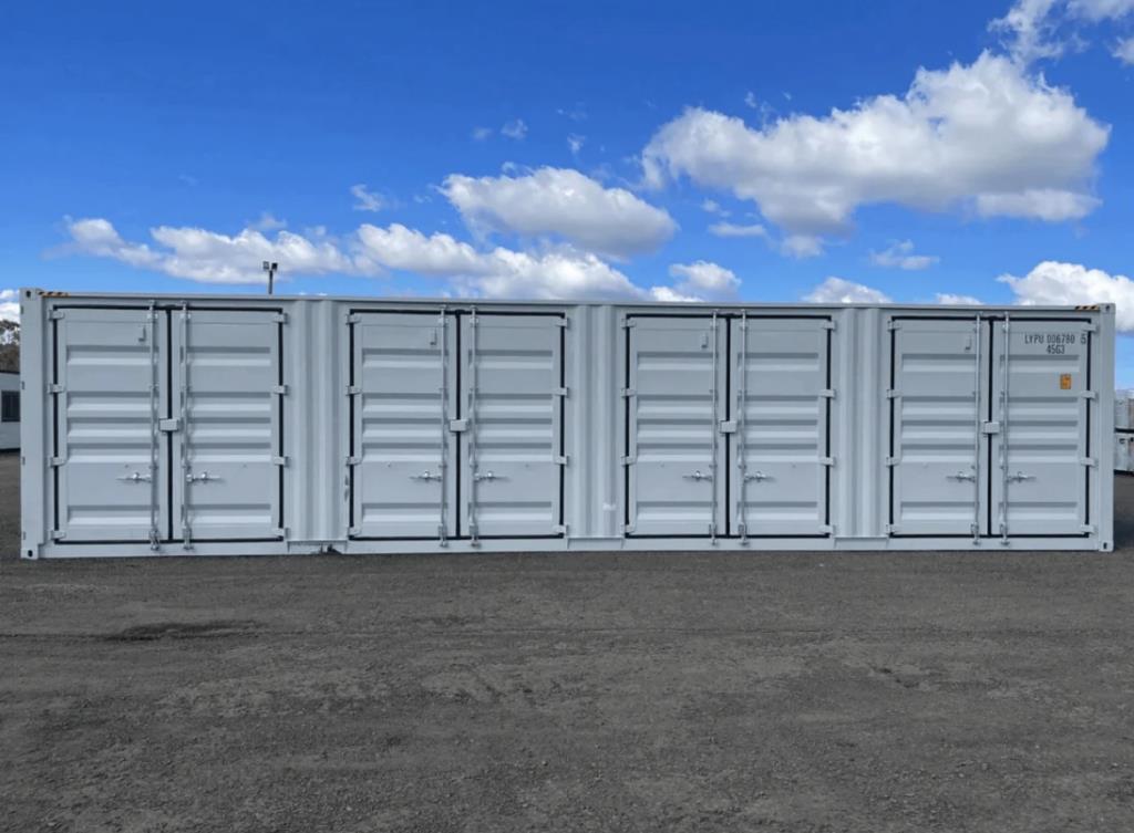 NEW 40FT HIGH CUBE MULTI DOOR STORAGE CONTAINER