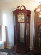 GRANDFATHER CLOCK- MISSING GLASS PANEL AND SHELVES