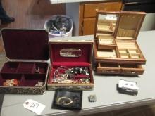 MISC. JEWELRY AND BOXES