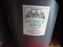 3 CONTAINERS OF 12 LB.  HONEY FOR THE BREAD BECKERS TUPELO