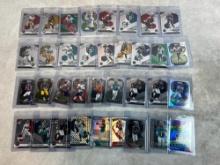 (35) 2021 Mosaic Football Rookies, Silver Prizm & More - LOADED $$$