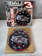 Dale Earnhart Sr Racing Clock - New in Box