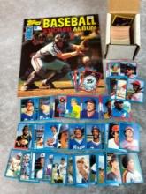 1982 Topps BB Sticker Set Complete With Album