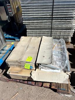 Pallet of Wire Shelves