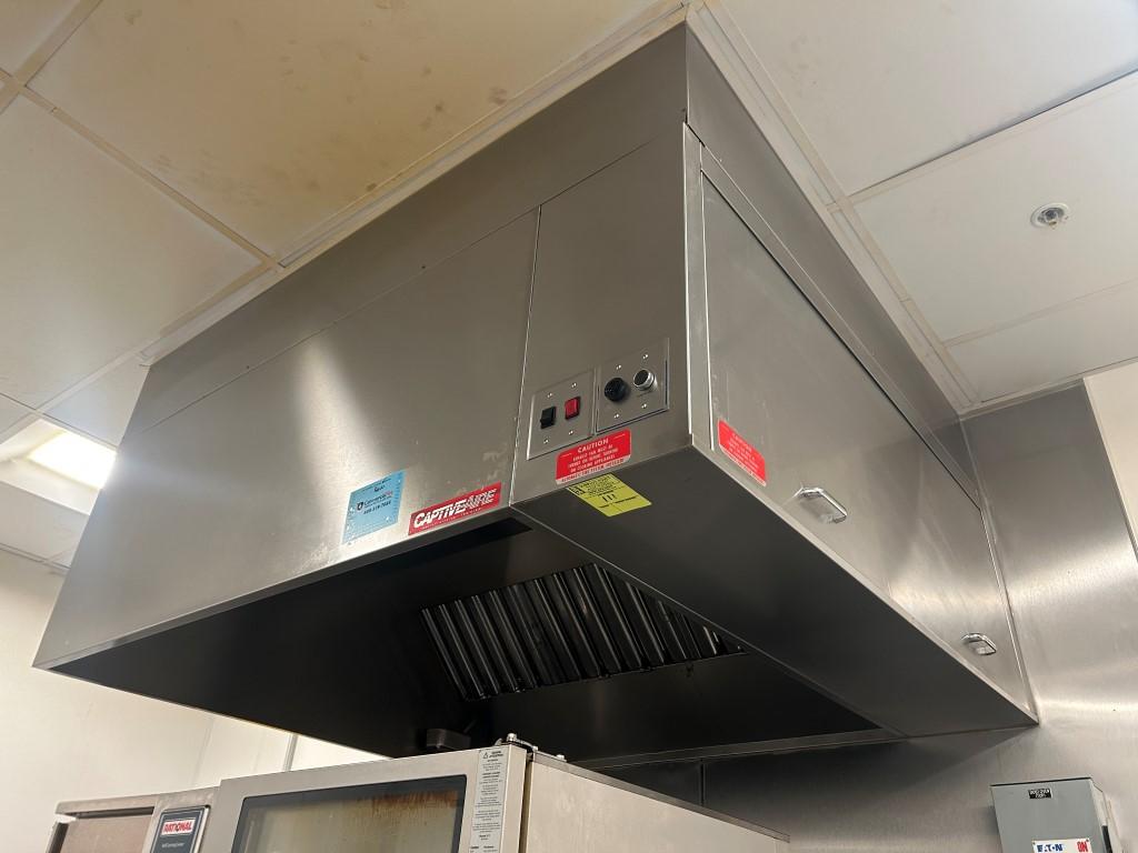 CaptiveAire 72in x 60in Kitchen Exhaust Hood