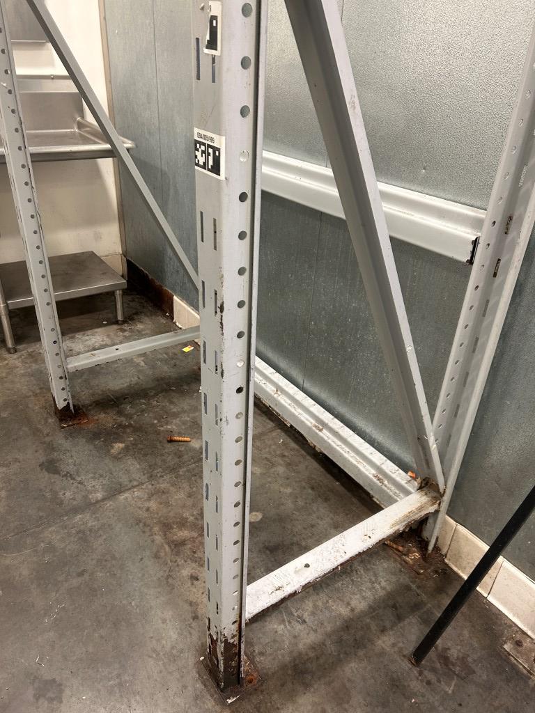 Partial Pallet Racking Section (No Decking)