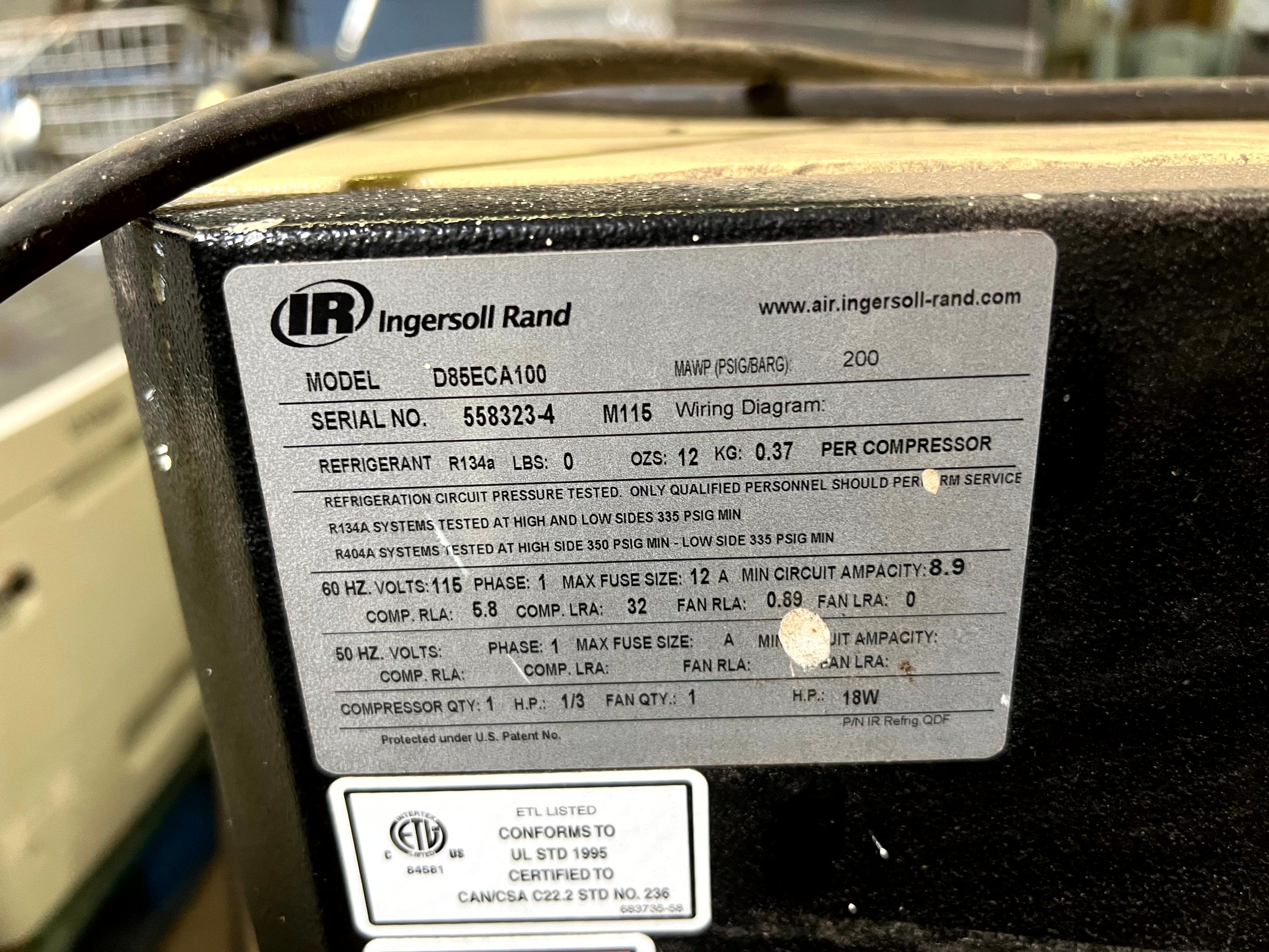 Ingersoll Rand Refrigerated Air Dryer