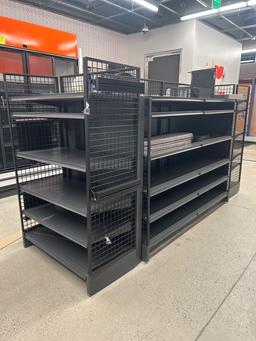 12ft Of Lozier Gondola Shelving