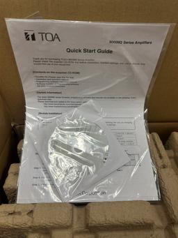 New In Box TOA 9000M2 Series Amplifier