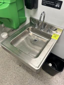 Just Stainless Steel Hand Sink W/ Soap Dispenser
