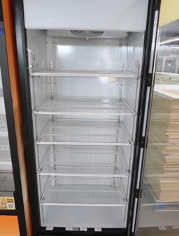 Imbera glass door refrigerated merchandiser, self-contained